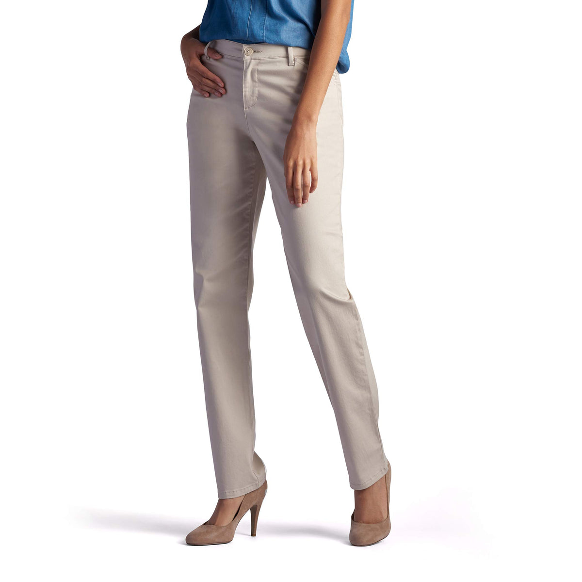 LEE Women's Relaxed Fit All Day Straight Leg Pant