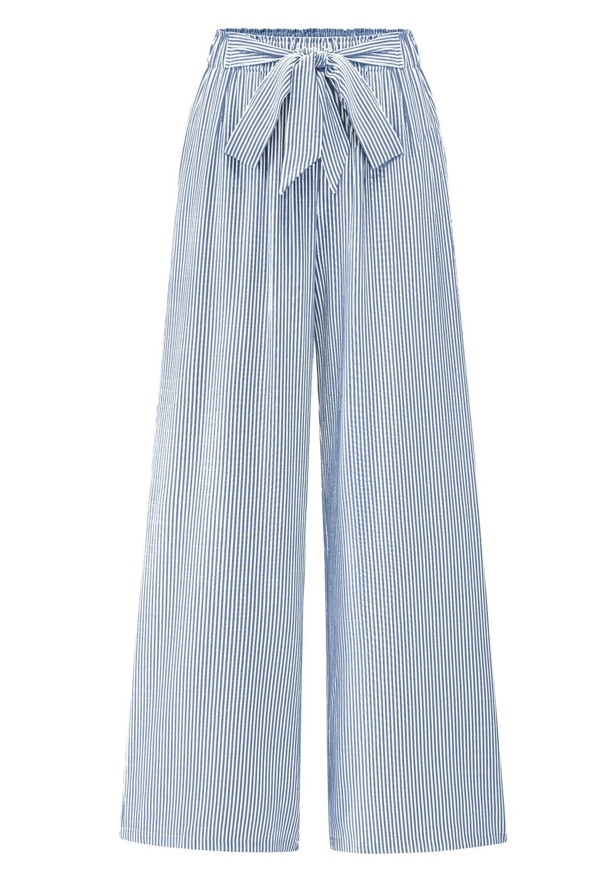 BTFBM Striped Palazzo Pants for Women Casual Summer 2026