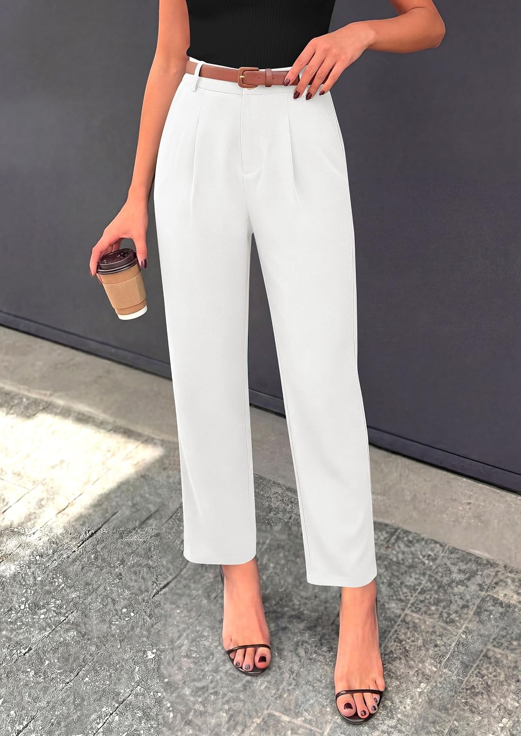PRETTYGARDEN Womens Dress Pants Business Casual Outfits