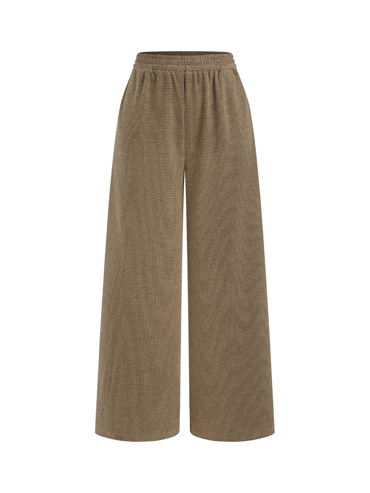 CIDER Women Leopard Print Wide Leg Lounge Pants Sweatpants Trousers