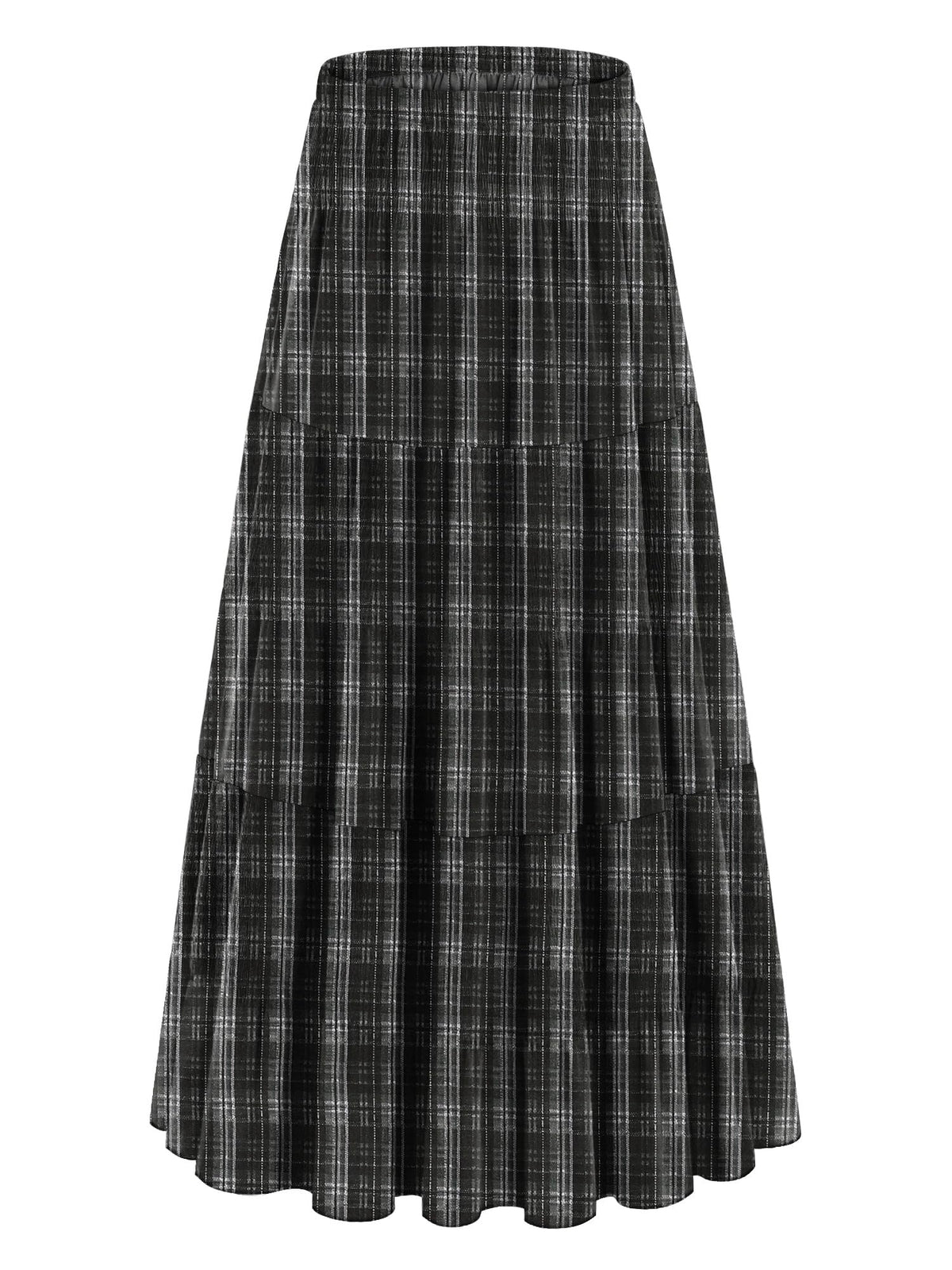 onlypuff Maxi Skirt Women Western Midi Chiffon Flowy Boho Fall Outfits