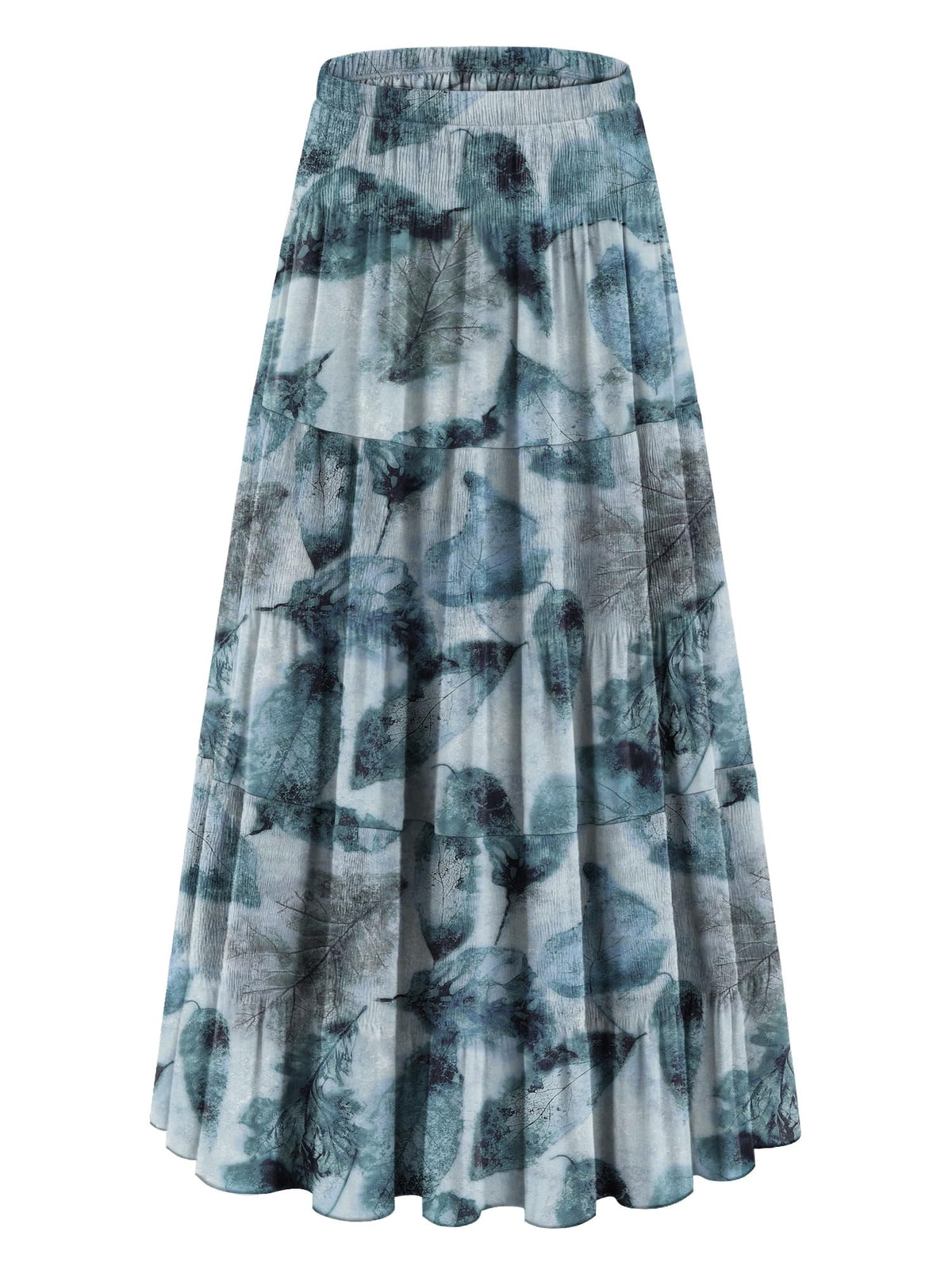 onlypuff Maxi Skirt Women Western Midi Chiffon Flowy Boho Fall Outfits