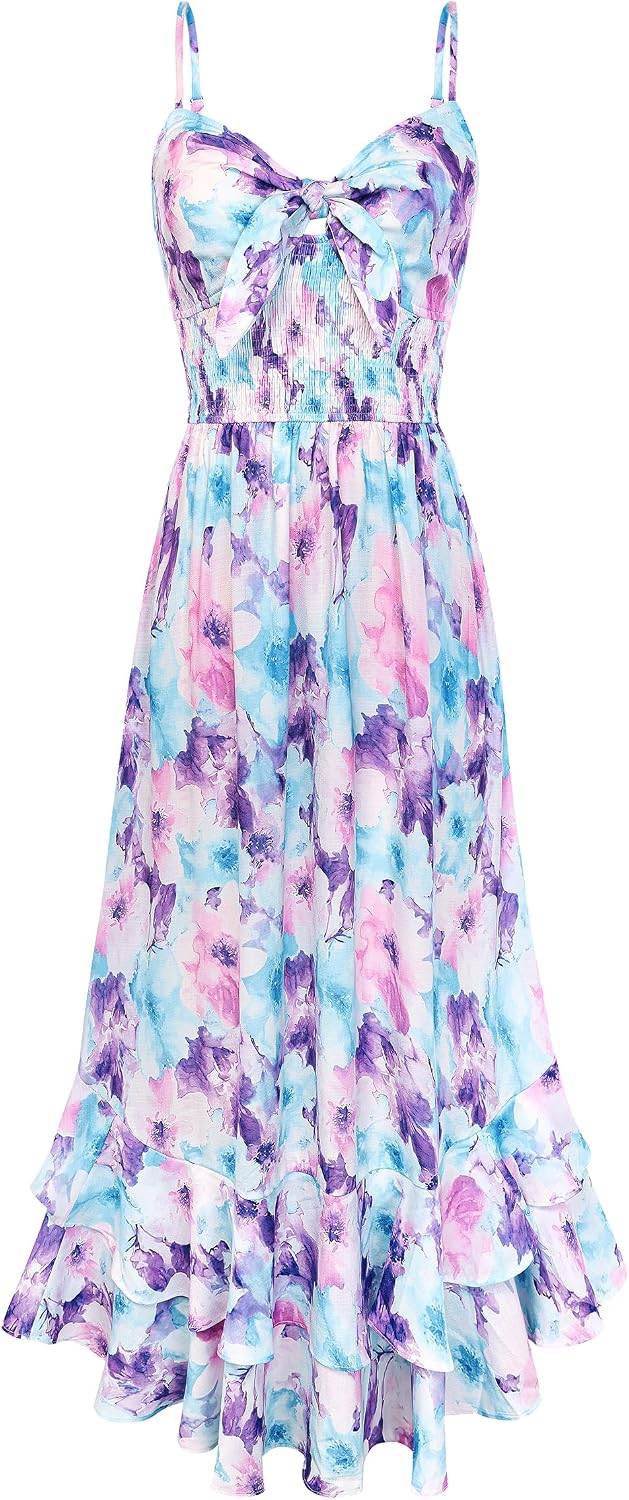GRACE KARIN Women's Summer Floral Maxi Sundresses