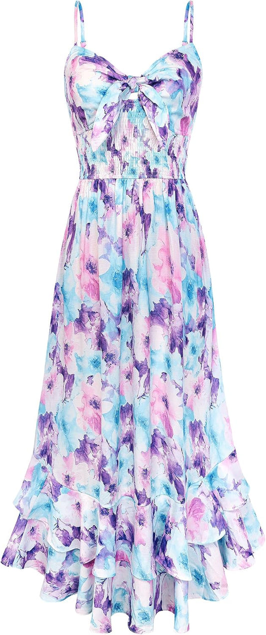 GRACE KARIN Women's Summer Floral Maxi Sundresses