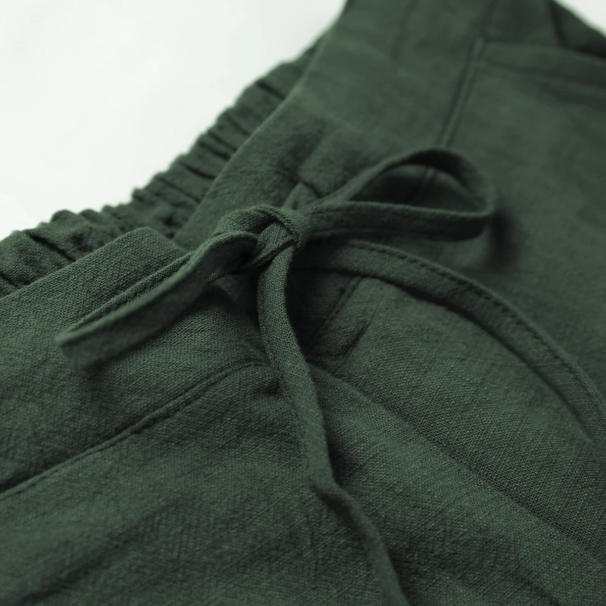 Tanming Cotton Linen Pants for Women Summer Casual Trousers