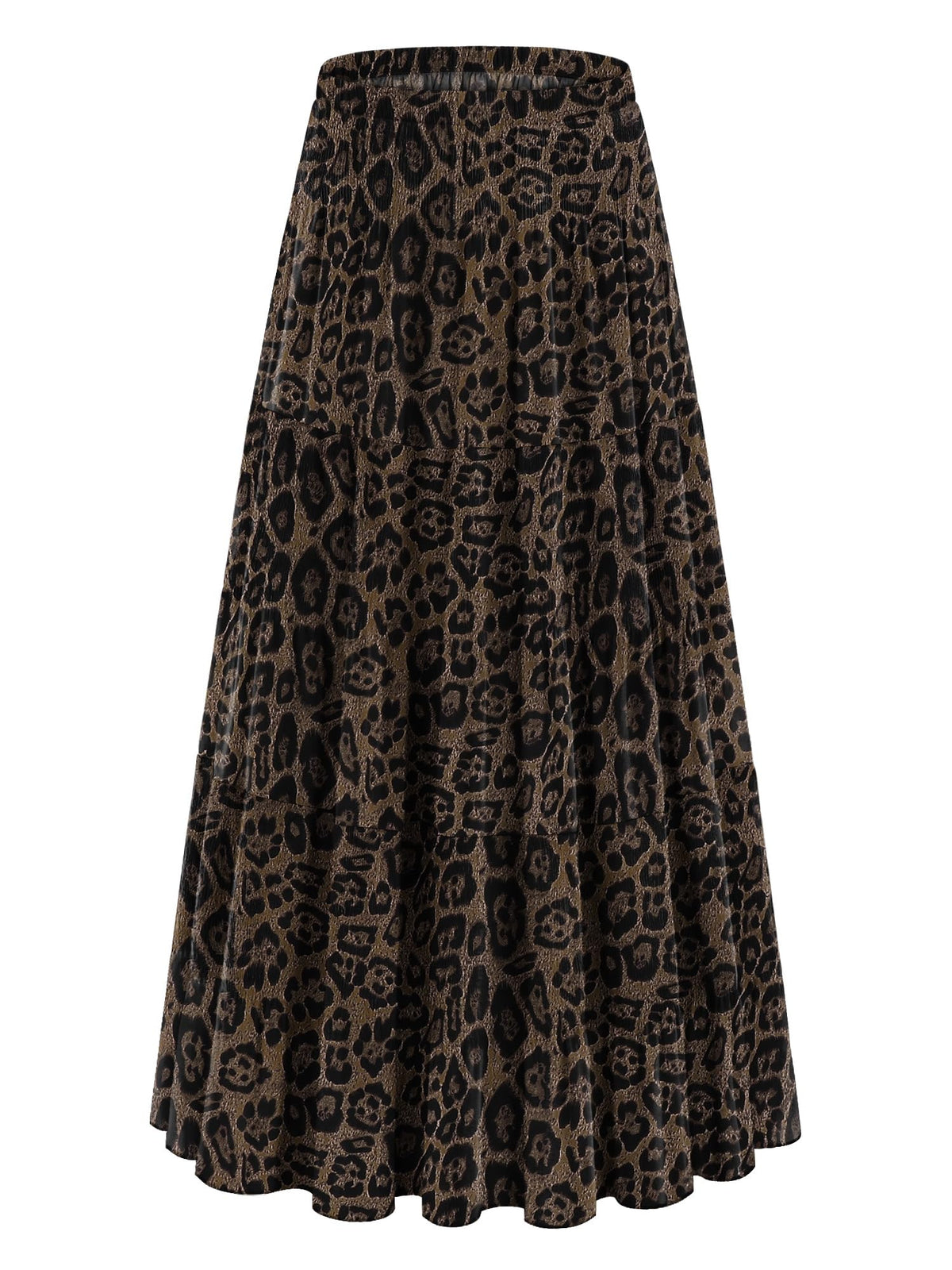 onlypuff Maxi Skirt Women Western Midi Chiffon Flowy Boho Fall Outfits