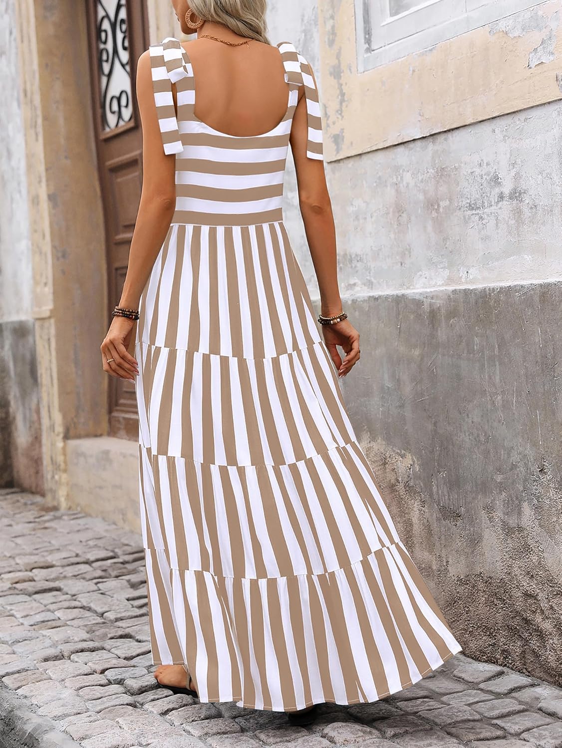 PRETTYGARDEN Women Dresses 2026 Summer Floral Sleeveless Maxi Dress Casual