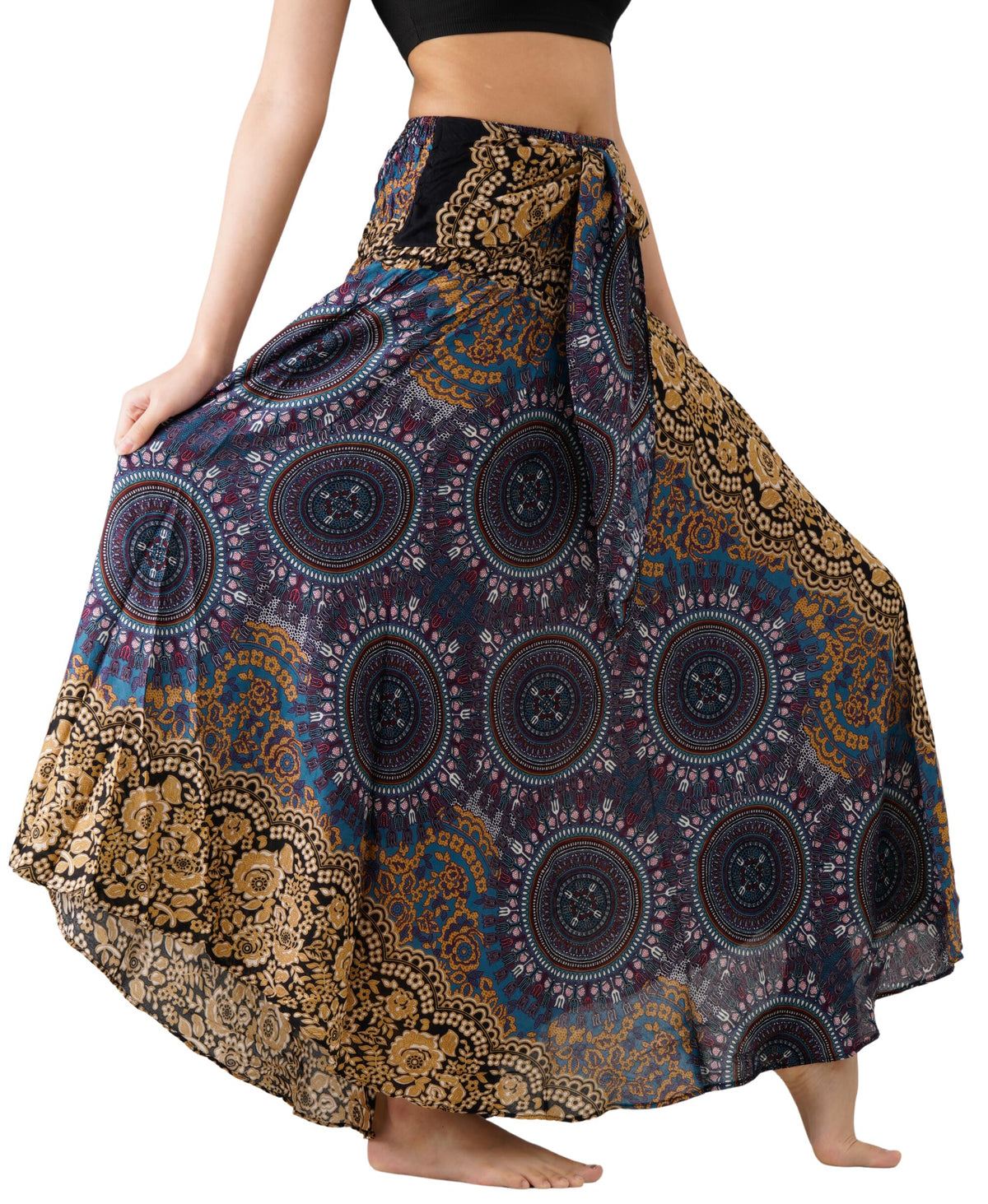 Long Skirts for Women Maxi Boho Skirt