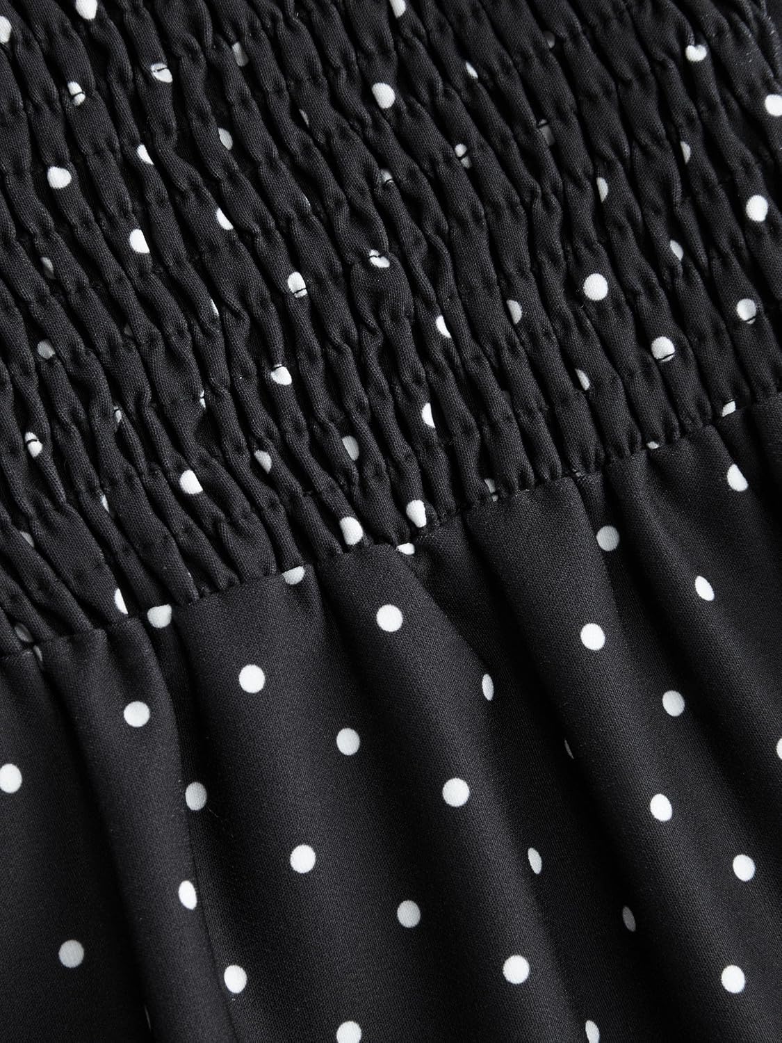 CIDER Womens Polka Dot Going Out Dress Cute Summer Date Night Square Neck Sleeveless Mini Dress