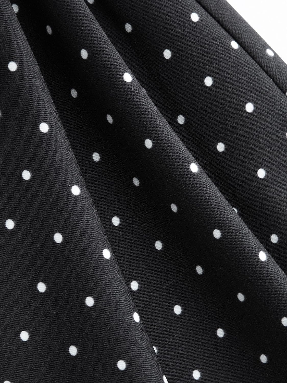 CIDER Womens Polka Dot Going Out Dress Cute Summer Date Night Square Neck Sleeveless Mini Dress